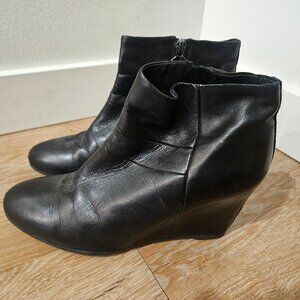Geox Black Ankle Booties